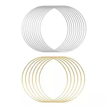 12-дюймовые цветочные обручи-кольца для поделок в стиле макраме своими руками