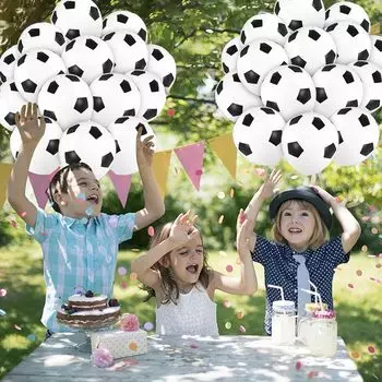 12-дюймовые футбольные шары, надувные латексные футбольные шары, детские игрушки, украшения на день рождения, спортивная тема, товары для футбольных болельщиков 12inch