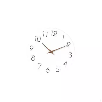 12-дюймовые настенные часы, не тикающие, бесшумные, подвесные, современные, декоративные для серый