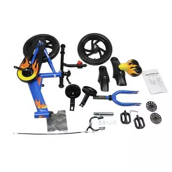 12-дюймовый детский велосипед профессиональный интегрированный дизайн легкий детский велосипед с тренировочным колесом для A