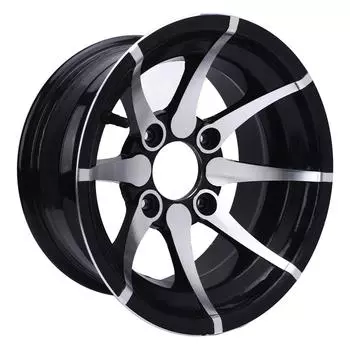 12-дюймовый колесный диск для квадроцикла 25X812 Высокопроизводительный диск из алюминиевого сплава для картингов, гольф-каров, квадроциклов