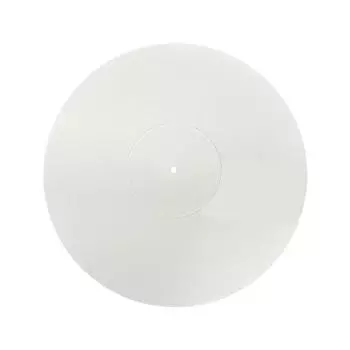 12-дюймовый коврик для проигрывателя виниловых пластинок, 3 мм, акриловый коврик для проигрывателя пластинок для проигрывателей виниловых пластинок, фонографов 12inch белый