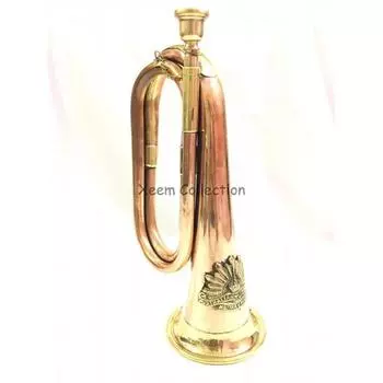 12-дюймовый латунный и медный горн Австралийские вооруженные силы, трубный сигнал с восходящим солнцем