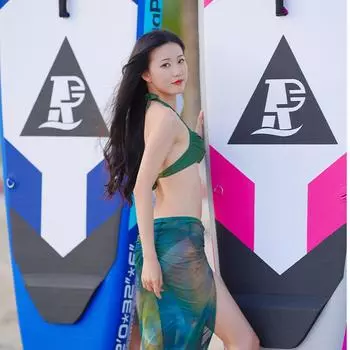 12-футовая надувная доска для серфинга на берегу моря, пляж, водные лыжи, доска для серфинга, доска для серфинга, водные виды спорта фиолетовый