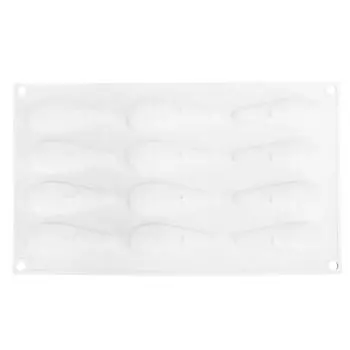 12 Grid Carrot Shape Mold Silicone Cake Mousse Chocolate Mould for Baking Kitchen Home