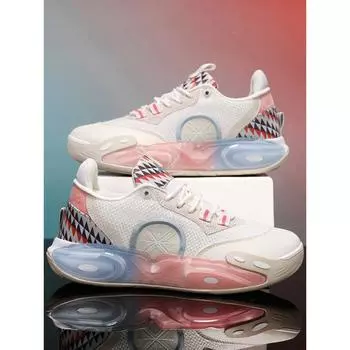 12 high-quality basketball shoes in the city, wear-resistant, shock-absorbing and breathable, practical student sports shoes 36