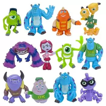 12 Inc., 4-дюймовые высокие коллекционные фигурки героев боевиков для детей One Size