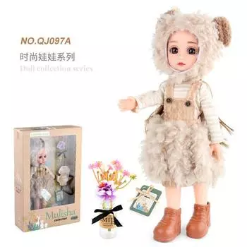 12-Inch Doll Elf Series, Play House Girl Toy Birthday Holiday Gift Collection Doll Ornament