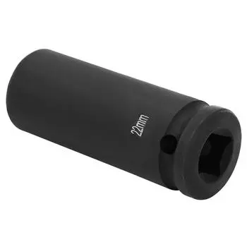12 Inch Drive 212224mm Metric Deep Impact Socket 6 Point Pneumatic Air Socke22mm