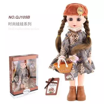 12 Inch Fat Child Doll Classic Version Play House Girl Toy New Gift Fashion Clothing Ornament