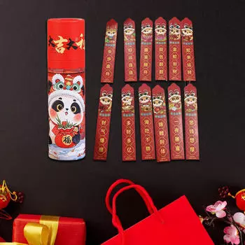 12 китайских красных конвертов на год для фестиваля, выпускного,