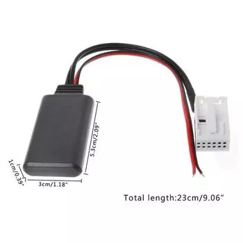 12-контактный 12 В Bluetooth 4.0 адаптер кабель Aux подходит для Mercedes-Benz W169 W245 W203 W209 W164 W221 Audio 20 30 50