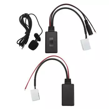 12-контактный автомобильный радиоприемник RD4 Bluetooth Music Aux аудиокабель Замена адаптера для C2 C3 C4 C5 C6 C Without Microphone