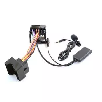12-контактный Bluetooth-разъем Адаптер Aux для BMW E60 E66 E70 E82 E87 E90 E92 Стерео