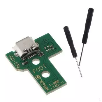 12-контактный USB-порт для зарядки, разъем для зарядного устройства JDS-030 для контроллера + инструмент