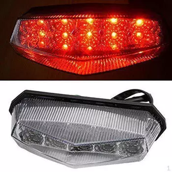 12 красных светодиодных стоп-сигналов для заднего хода мотоцикла