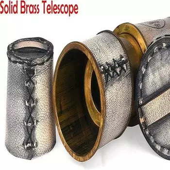 12-кратный телескоп, винтажный функциональный телескоп Kelvin & Hughes London, пиратский монокулярный телескоп