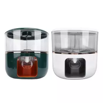 12 л 360 градусов вращающийся диспенсер для напитков многоцелевой 3 сетки большой емкости защита от протечек пищевой класс Green