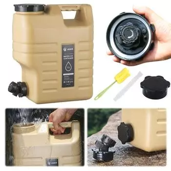 12 л контейнер для хранения воды с краном, диспенсер для воды, большой емкости, бак для хранения воды для автомобиля, кемпинга