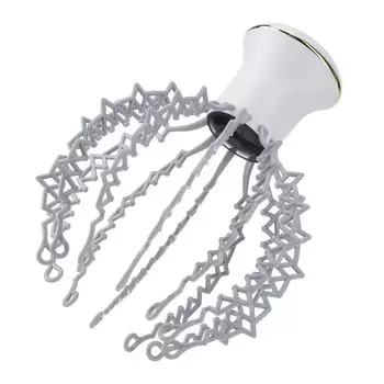 12-лапчатый массажер для кожи головы, электрический, беспроводной, вибрационный, антистрессовый, терапевтический, предотвращает выпадение волос, инструмент для массажа головы, забота о здоровье