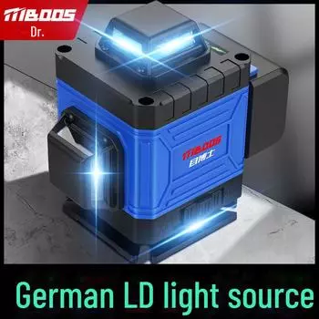 12-линейный высокоточный инфракрасный и зеленый измеритель уровня света с 16-линейным измерением уровня земли и стен, доступна опция синего света.