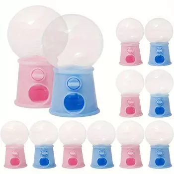 12 маленьких диспенсеров для конфет в виде лампочки, симпатичная мини-коробка для свадебных конфет Twister, контейнер для вечеринок, украшение для десертного стола синий