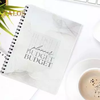 12-месячная бухгалтерская книга Недатированная бухгалтерская книга без ручки Полная финансовая книга записей белый