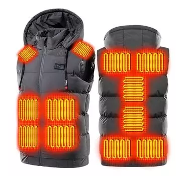 12 мест обогрева, электрическое отопление, отопление обогревателя, независимая передняя и задняя температура, электрическое отопление со съемными наружными рабочими нагревателями