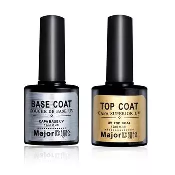 12 мл базового верхнего слоя для замачивания улучшенного УФ-гель-лака для ногтей для женщин Top Coat