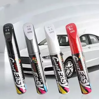 12 мл ручка для подкрашивания царапин на автомобиле, автомобильная щетка, средство для удаления царапин, сделай сам, прозрачное водонепроницаемое покрытие, техническое обслуживание, ремонт, автомобильные аксессуары красный