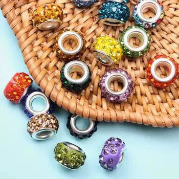 12 мм 10 шт., акриловые бусины в форме кольца, поделки своими руками для изготовления ювелирных изделий, подвески, ожерелье, браслет, материал ручной работы 12mm 10Pcs