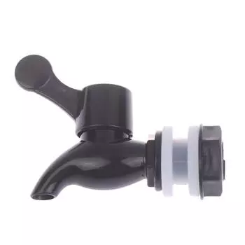 12 мм герметичный кран для воды, стеклянная бутылка для вина, банка, бочка, резервуар для воды, кран с фильтром, клапан для вина, распределитель воды black