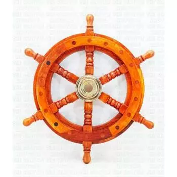 12 морское античное деревянное анкерное колесо руля корабля для оформления