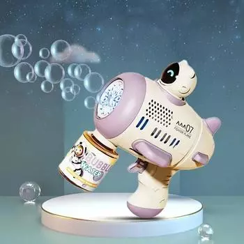 12 отверстий космонавт пузырьковый пистолет электрические пузыри пулеметы полностью автоматический космический мыльный пузырь летние уличные игрушки для прополки для детей