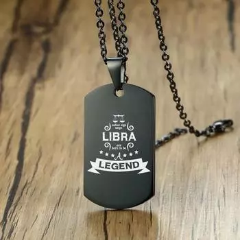 12 ожерелья созвездия, модное зодиакальное персонализированное ожерелье из нержавеющей стали с астрологическим кулоном, ювелирные изделия для мужчин, женщин, мальчиков и девочек