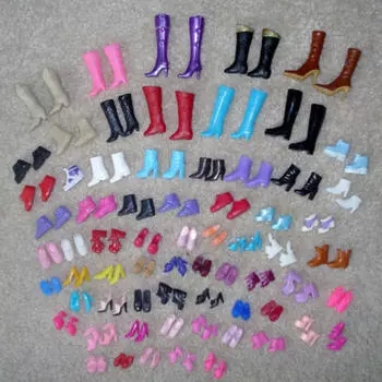 Обувь для куклы барби, 12 пар
