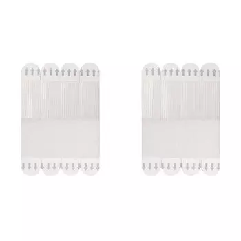 12 пар самоклеящихся полосок для подвешивания картин, разных размеров, для использования в помещении (46*16мм)