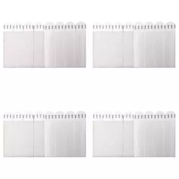 12 пар самоклеящихся полосок для подвешивания картин, разных размеров, для использования в помещении (70*16мм) ?