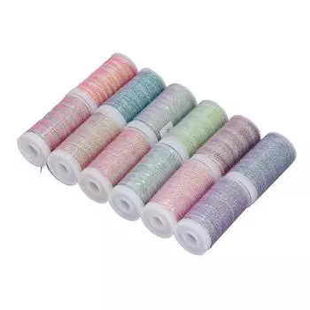 12 Pcs Waxed Thread Colorful Beautiful Waxed Polyester Cord for Jewelry Making Embroidery Hand