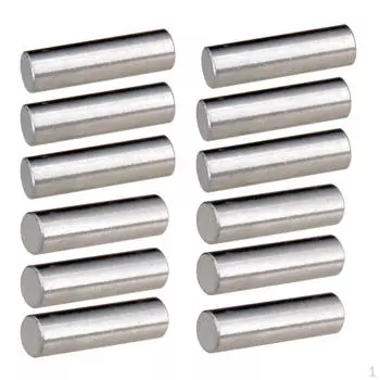 12 шт. Alnico 5 Pickup Polepiece Slug Rods 18 мм для электрогитары