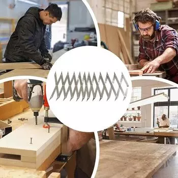 12-Point Center Meter Isometric Measuring Tool Precision Measuring Utility Tool Center Line Gauge Carbon Steel Center Meter