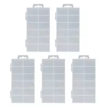 12 пространство Прозрачные ложные ногти Советы Для ногтей Ящик для хранения Гвоздь для горного хрусталя Блеск Хранение для контейнера для чехла Nail Art Too