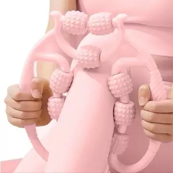 12 раундов кругового массажа для похудения мышц ног, растяжки и расслабления, оборудование для похудения ног, артефакт для похудения ног, круговой зажим для ног