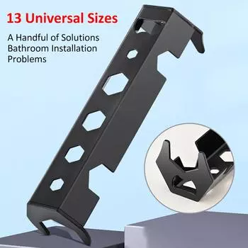 12 размеров многофункциональный ключ для раковины, ключ для раковины, кран, сантехнические инструменты для труб, сантехники, универсальный 12-in-1 чёрный