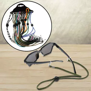 12 ремешков для очков, фиксатор для очков, легкая веревка, держатель шнура для солнцезащитных очков, ремни для рока