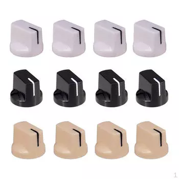 12 ручек регулировки громкости, колпачки потенциометра для электрогитары, 3 цвета