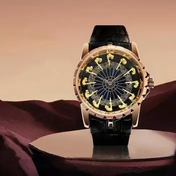 12 рыцарских часов для мужчин 47 мм большие кварцевые часы наручные часы мужские часы мужские Relogio Masculino Reloj montre homme