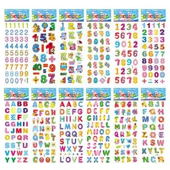12 Sheets/Pack Kids Stickers Toy Creative Cute Seabed Animals Fishes PVC Sticker for DIY Scrapbooking Diary Phone Stickers
