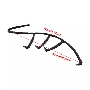 12) Шланг возврата топлива для Skoda 1 6 Установка для Touran 2011 2015 Содержимое упаковки 1 х шланг инжектора CHINA