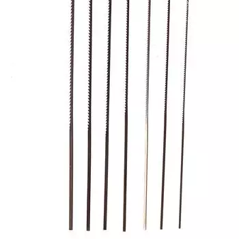 12 шт. 130 мм алмазная проволочная пила резак для ювелирных изделий из металла для резки дерева ремесленный инструмент 0.28*0.58MM